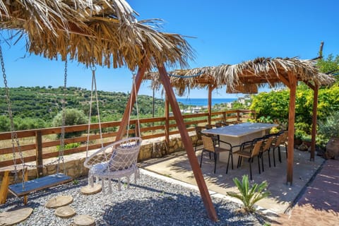 Patio, Day, Natural landscape, View (from property/room), Dining area, Sea view