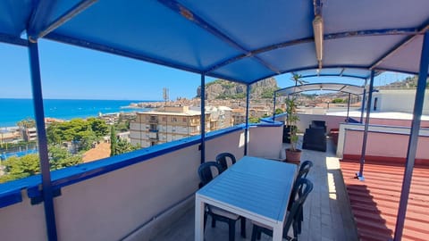 Natural landscape, View (from property/room), Balcony/Terrace, Sea view