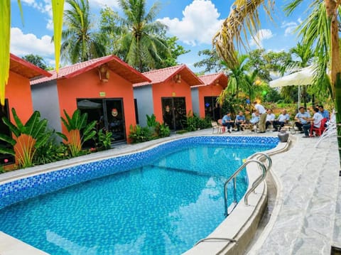 Property building, Pool view, Swimming pool
