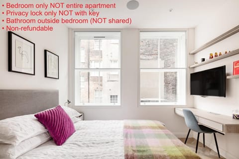 Bed, Bedroom, hair dryier, heating, wardrobe, air conditioner
