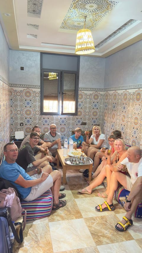 Seating area, group of guests