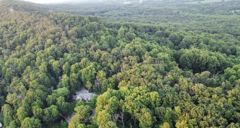 Natural landscape, Bird's eye view, Mountain view