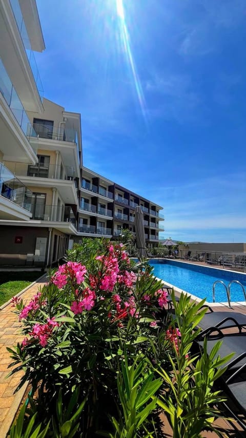 Property building, Pool view, Swimming pool