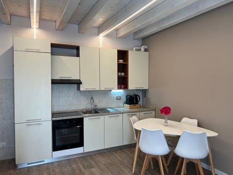 Kitchen or kitchenette, Dining area, oven, stove