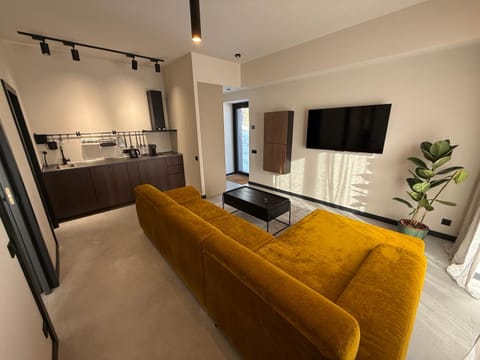 Kitchen or kitchenette, Living room
