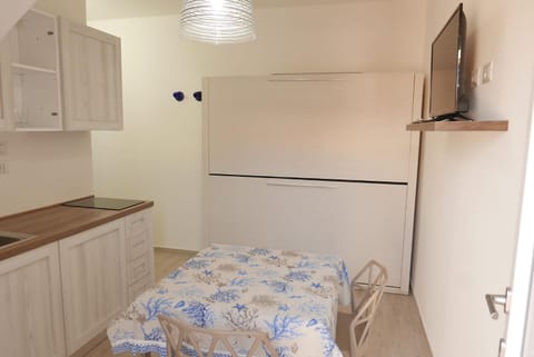 Kitchen or kitchenette, Photo of the whole room, bunk bed