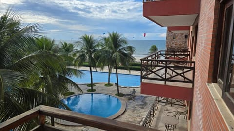 Balcony/Terrace, Pool view, Sea view
