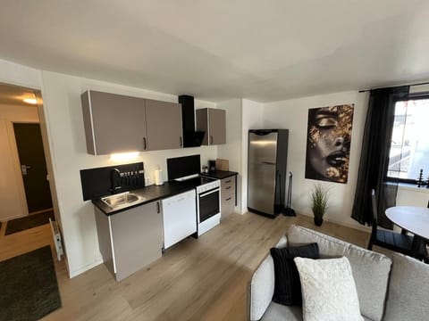 Lunt og trivelig i sentrum Grønn Apartment in Nordland, Norway