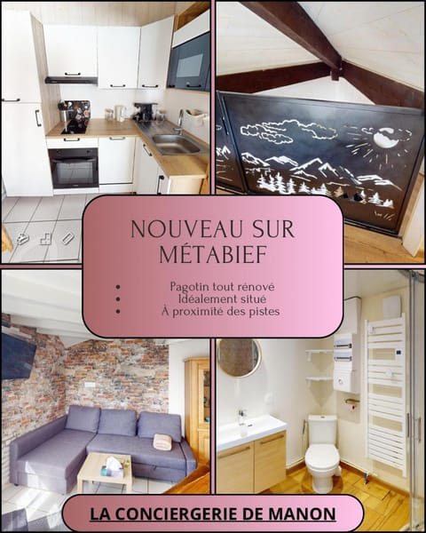 Pagotin de charme à Métabief Apartment in Métabief