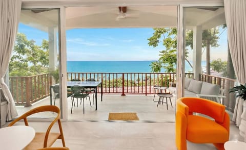 Patio, Balcony/Terrace, Dining area, Sea view