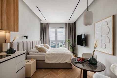 Bed, TV and multimedia, Living room, Photo of the whole room