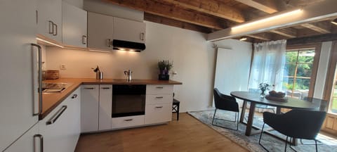 Kitchen or kitchenette, Dining area, dishwasher, oven, stove