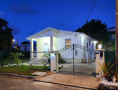 Property building, Night, Street view