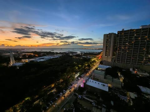 Neighbourhood, Natural landscape, City view, Sea view, Street view, Sunset