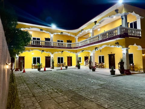 Property building, Night