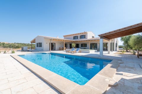 Property building, Living room, Swimming pool