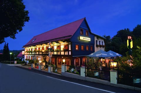Property building, Night