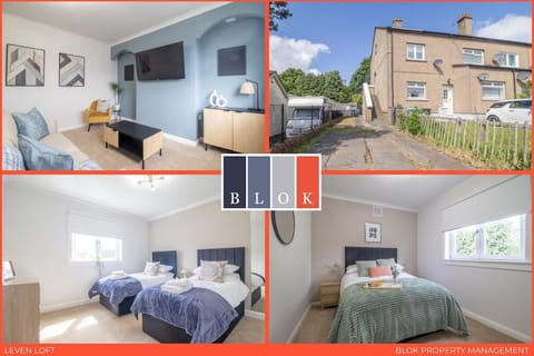 Leven Loft - 2 Bed Flat in Coatbridge Apartment in Coatbridge