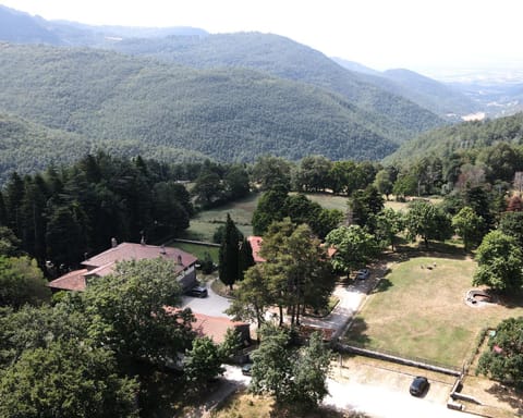 Natural landscape, Bird's eye view, Mountain view