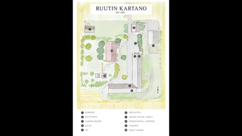 Garden Room at Ruutin Kartano Apartment in Finland