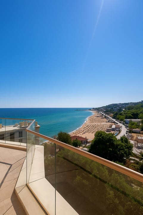 Day, Natural landscape, View (from property/room), Balcony/Terrace, Beach, Sea view
