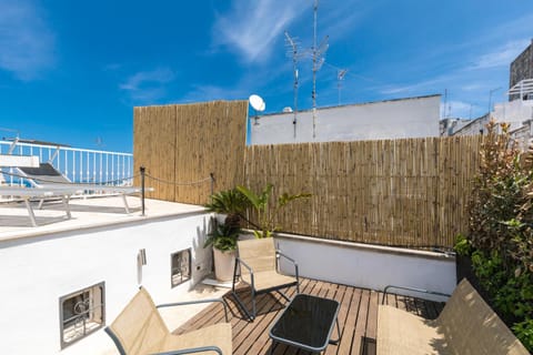 Balcony/Terrace, sunbed