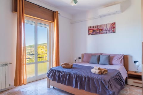 Property building, Living room, Bedroom