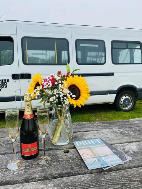 Quiet peaceful relaxing off grid Campervan Seaview and Ponies Campground/
RV Resort in England