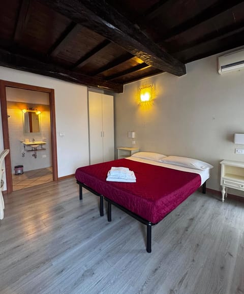 Bed, Photo of the whole room, Bedroom, towels, wardrobe