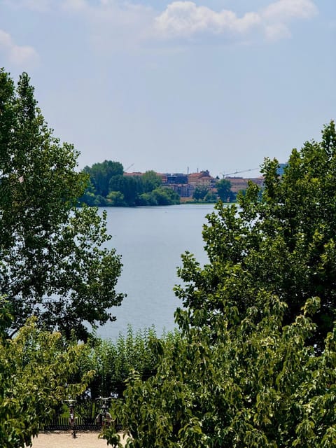 Day, Natural landscape, Lake view