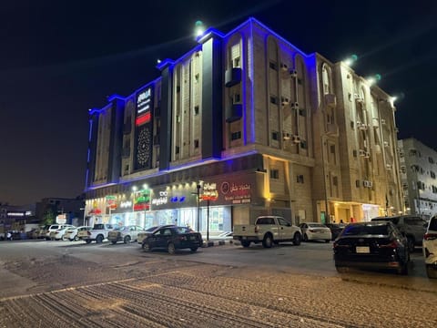 Property building, Night, Location
