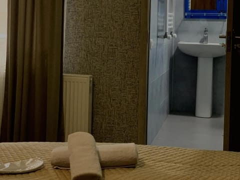 Bathroom, towels