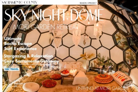 Elegant Retreat- Sleep 10-Boho Dome Lounge-Hot Tub-Games-Golf-Serene Getaway House in Elk Grove