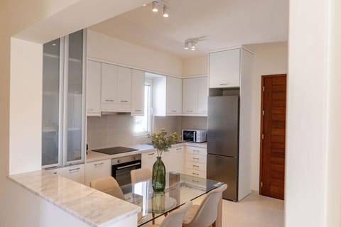 Kitchen or kitchenette, Dining area, oven, stove