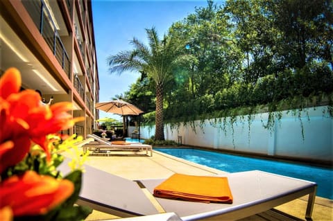 Day, Garden view, Swimming pool, sunbed
