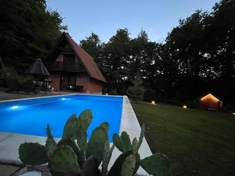 Dunja Cabin - Forest House with Pool Cabin in Federation of Bosnia and Herzegovina