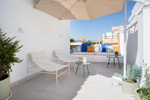 Patio, Balcony/Terrace, Dining area, sunbed