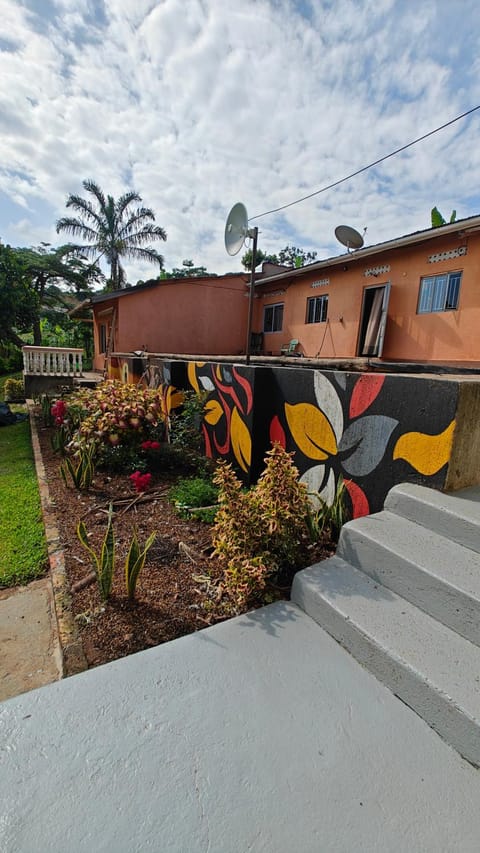 Property building, Garden view