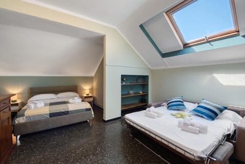 Property building, Living room, Bedroom