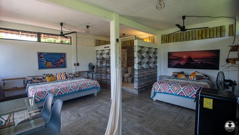 Bed, Living room, Photo of the whole room, Seating area, Bedroom