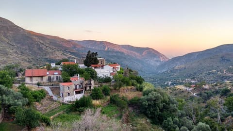 Property building, Natural landscape, Mountain view