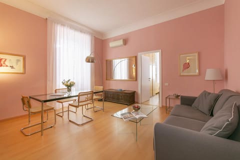 Dining area, air conditioner