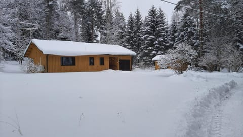 Property building, Natural landscape, Winter