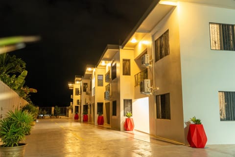 Property building, Night