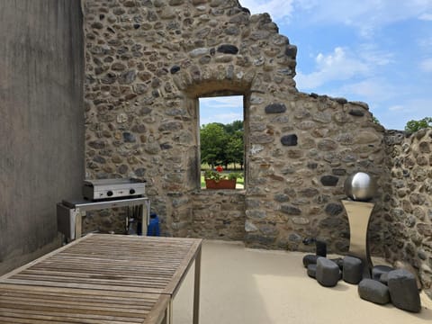 Patio, BBQ facilities, Dining area