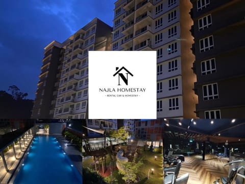 Property building, Evening entertainment, Pool view, Swimming pool