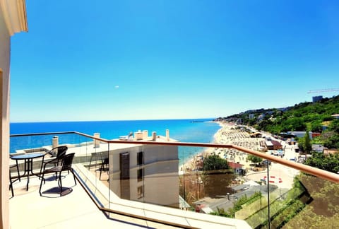 Day, Natural landscape, View (from property/room), Balcony/Terrace, Beach, Sea view