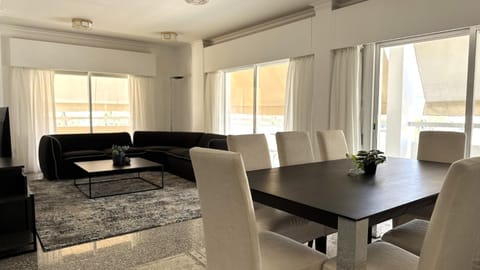 Living room, Seating area, Dining area