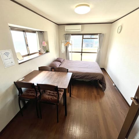 Living room, Dining area, Bedroom