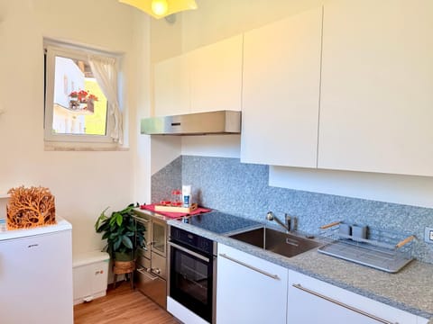 Kitchen or kitchenette, dishwasher